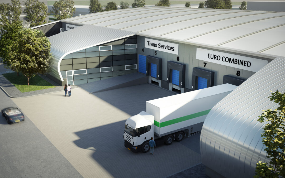 Eerste paal Fokker 14 Schiphol, 4.000 m² in verhuur bij INDUSTRIAL real estate partners