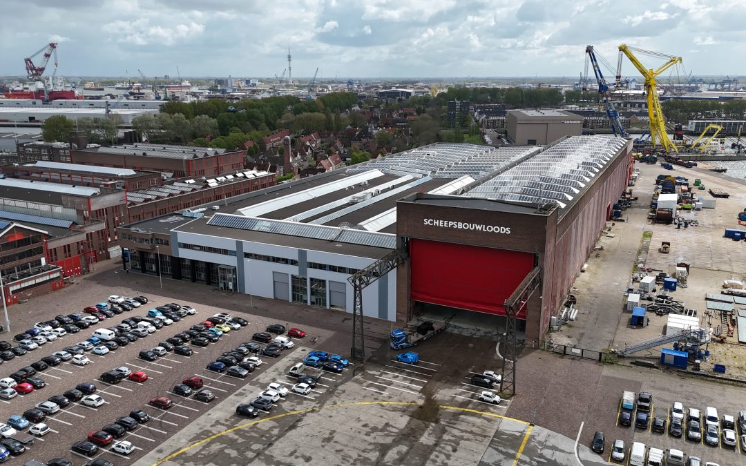 Havenbedrijf Rotterdam verhuurt 12.000 m² op het RDM in Rotterdam.